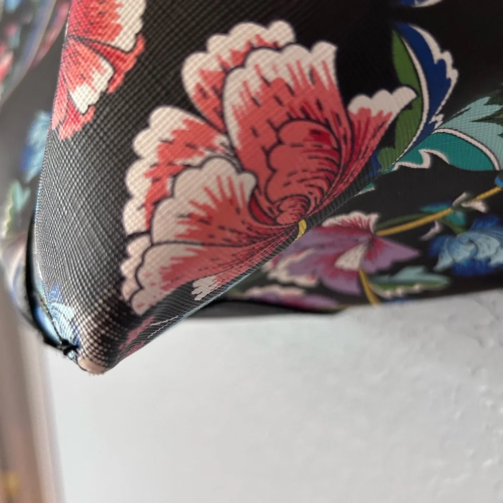 Nanette Lepore Damask Floral Tote Bag Purse